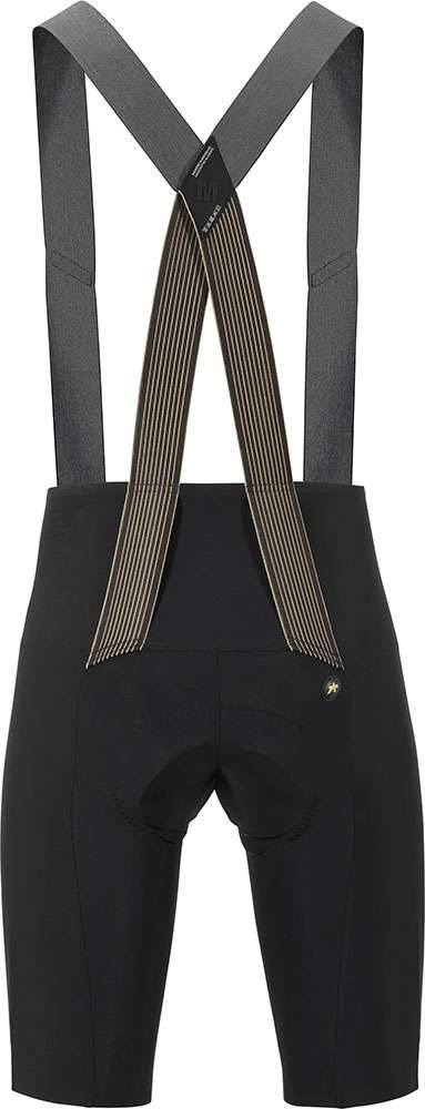 Load image into Gallery viewer, Assos mille gt summer c2 gto gold long - bib shorts with pad
