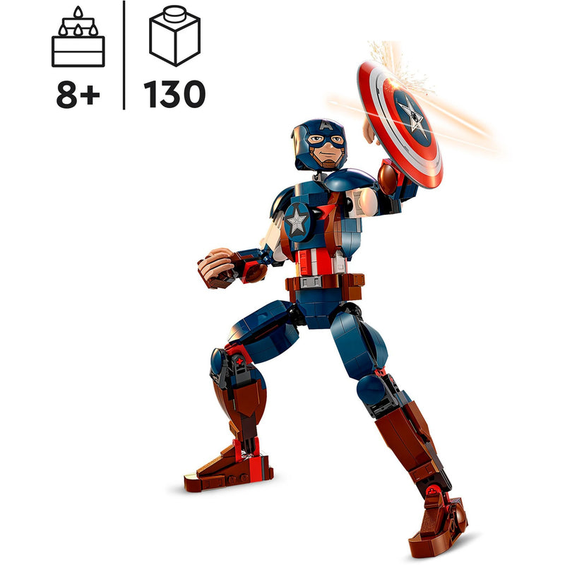 Load image into Gallery viewer, Lego super heroes 76258 captain america bouwfiguur

