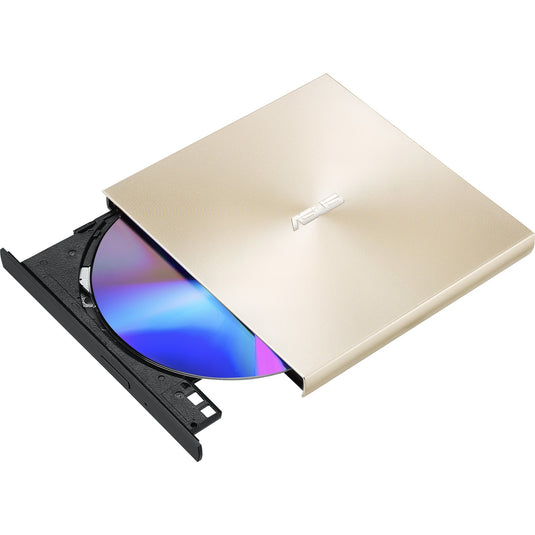 Asus zendrive u8m externe dvd-brander (goud zwart, usb-c interface, m-disc)