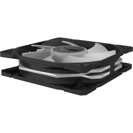 Asus tuf gaming tr120 argb case fans (zwart, 3 stuks, 120 x 120 x 25 mm)