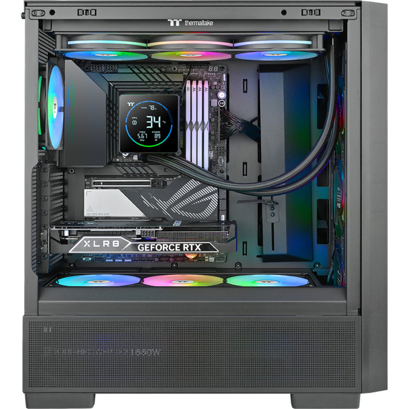 Load image into Gallery viewer, Thermaltake th360-s v3 argb sync aio liquid cooler waterkoeling (zwart)
