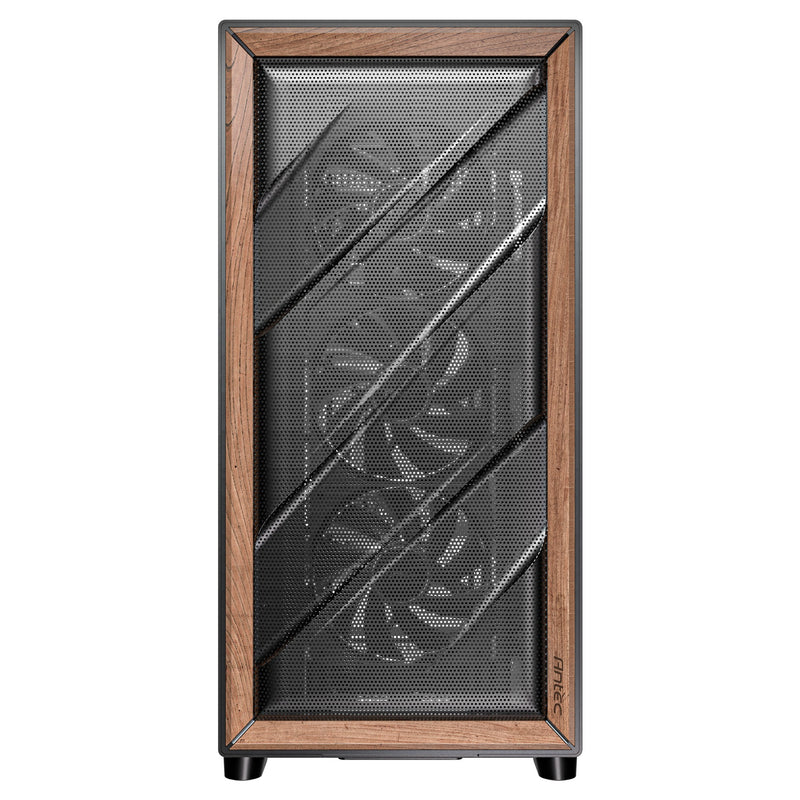 Load image into Gallery viewer, Antec flux se midi tower behuizing (zwart | 2x usb-a | 1x usb-c)
