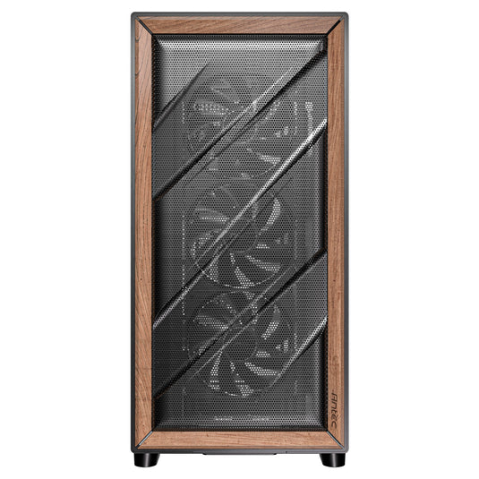 Antec flux se midi tower behuizing (zwart | 2x usb-a | 1x usb-c)