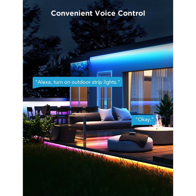 Afbeelding laden in galerijviewer, Govee slimme buiten ledstrip - 10 meter ip65 - rgbicww - app-bediening - alexa google
