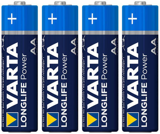 Varta longlife power mignon aa battery (4 pieces)