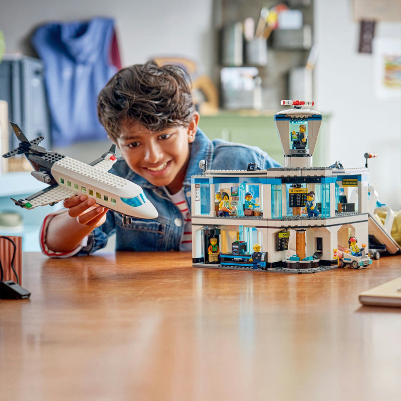 Load image into Gallery viewer, Lego city 60502 luchthaven met vliegtuig
