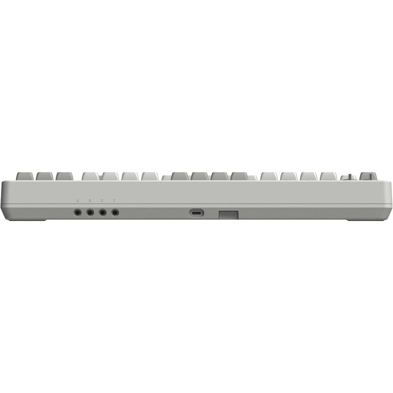 Load image into Gallery viewer, 8bitdo retro mechanical keyboard m edition (grijs, us lay-out (qwerty), kailh box white, 80% (tkl), bluetooth low energy, wireless 2.4g, usb)
