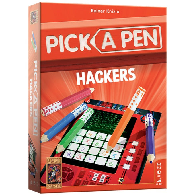 Load image into Gallery viewer, 999games 999 games pick a pen hackers dobbelspel

