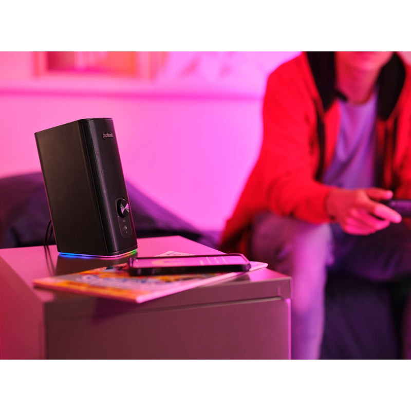 Load image into Gallery viewer, Trust gxt 612 cetic pc-luidspreker (zwart, bluetooth, rgb)
