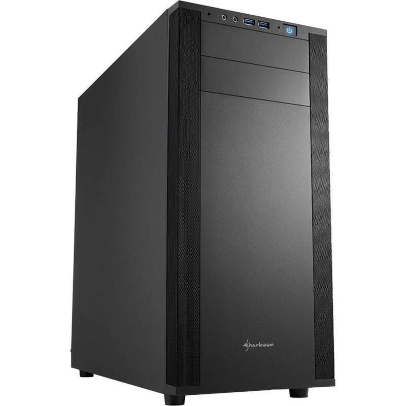 Load image into Gallery viewer, Sharkoon m25-v midi tower behuizing (zwart | 2x usb-a)

