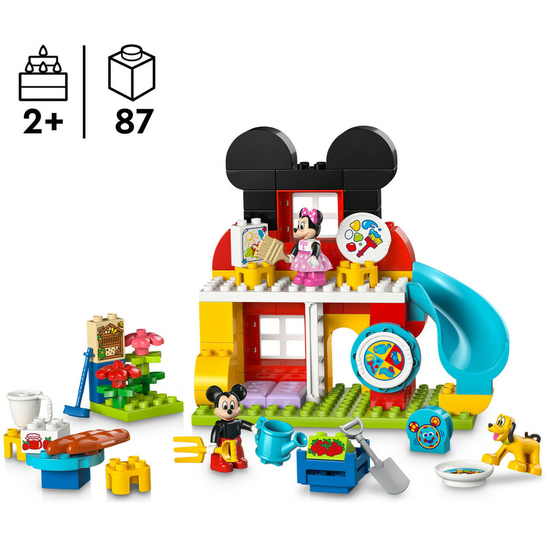 Load image into Gallery viewer, Lego duplo - mickey mouse clubhuis met minnie en pluto constructiespeelgoed (10465)
