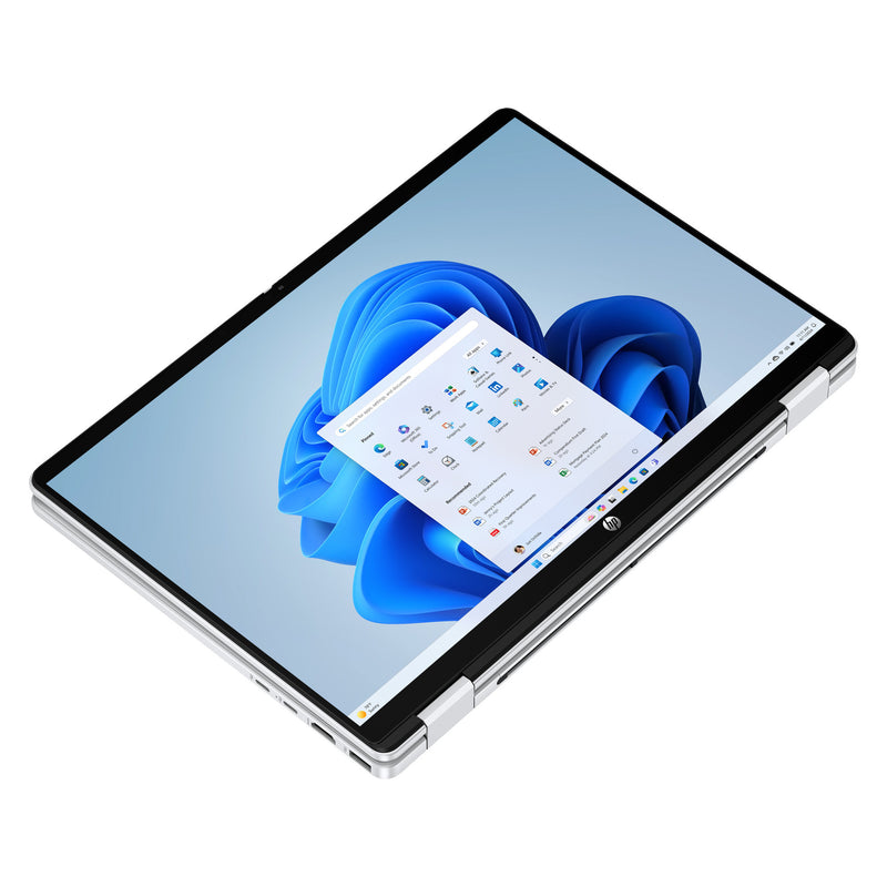 Load image into Gallery viewer, Hp omnibook 5 flip 2-in-1 14-fp0250ndx 14 laptop (zilver | core 5 120u | intel graphics | 8 gb | 512 gb ssd | touch)

