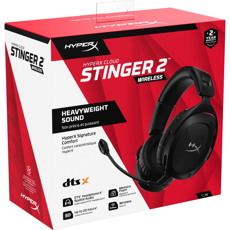 Load image into Gallery viewer, Hyperx cloud stinger 2 wireless over-ear gaming headset (zwart)
