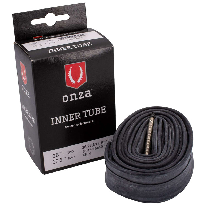 Load image into Gallery viewer, Onza sa3 inner tube 26 27.5x1.10-1.75 sv47
