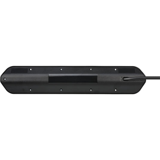 Brennenstuhl ®estilo hoekaansluitdoosstrook met usb laadfunctie 6-weg 4x b eschermend contactdoos 2x euro zilver zwart