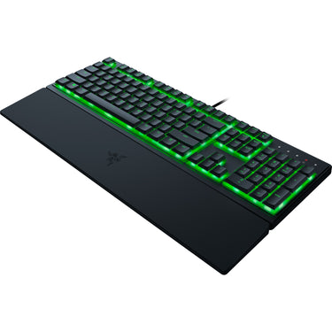 Razer ornata v3 x low profile rgb gaming toetsenbord (zwart, us lay-out (qwerty), membraan, 100%)