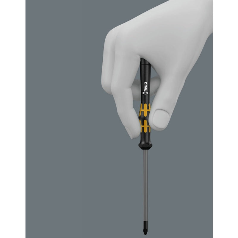 Load image into Gallery viewer, Wera micro esd schroevendraaierset met rek (zwart geel, 6-delig)
