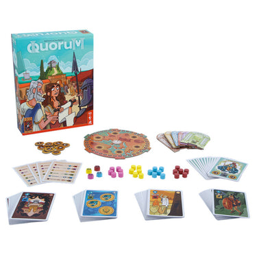 999games 999 games quorum bordspel (nederlands, 2 - 4 spelers, 45 minuten, vanaf 14 jaar)