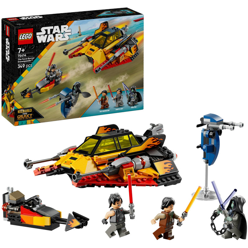 Load image into Gallery viewer, Lego star wars 75414 the force burner snowspeeder
