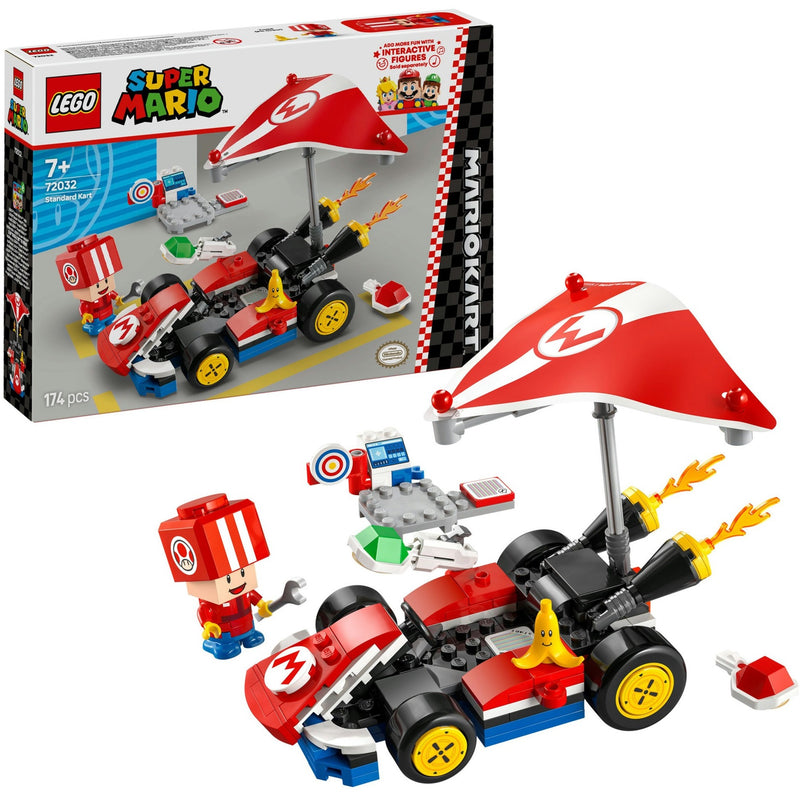 Load image into Gallery viewer, Lego super mario - mario kart - standaardkart constructiespeelgoed (72032)
