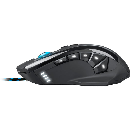 Sharkoon skiller sgm1 rgb gaming muis (zwart, 10.800 dpi, rgb leds)