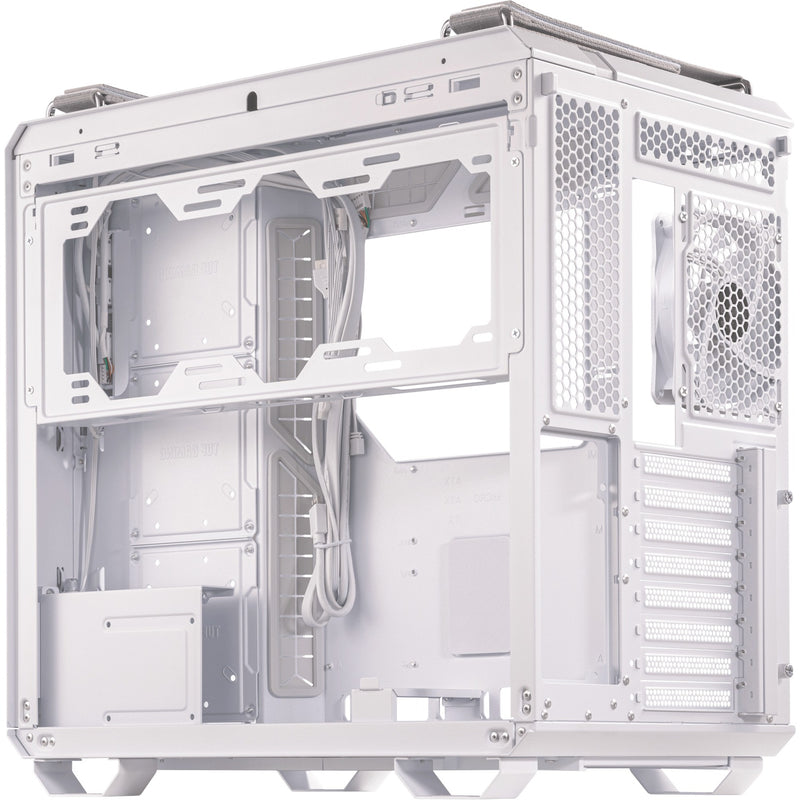 Load image into Gallery viewer, Asus tuf gaming gt502 plus midi tower behuizing (wit | 2x usb-a | 1x usb-c | tempered glass)
