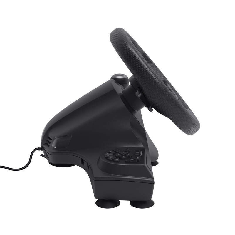 Load image into Gallery viewer, Trust gxt 289 movi racestuur stuur (zwart, pc, xbox series x s, switch, playstation 4)
