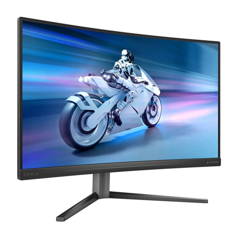 Load image into Gallery viewer, Philips evnia 27m2c5200w 00 27 curved gaming monitor (zwart, 2x hdmi, displayport, 180 hz)
