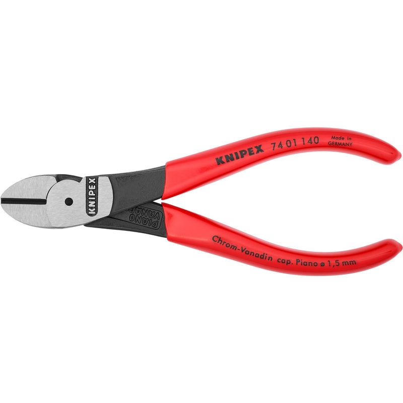 Load image into Gallery viewer, Knipex kracht-zijsnijtang 74 01 140 kniptang (rood)
