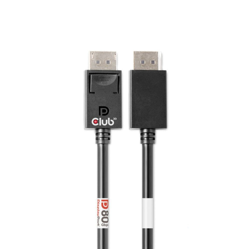 Load image into Gallery viewer, Club 3d gecertificeerde displayport 2.1 kabel (zwart, 1,6 meter, 10k)
