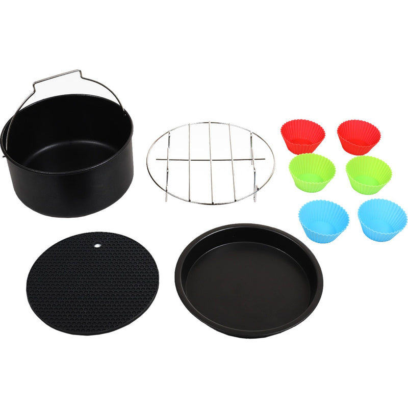 Load image into Gallery viewer, Princess 182012 accessoire set 5.2 l aerofryer (zwart zilver)
