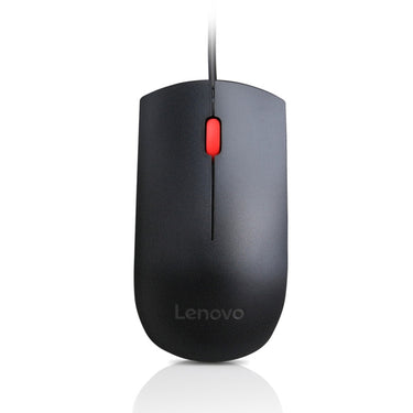 Lenovo essential usb-muis (zwart, 1600 dpi)