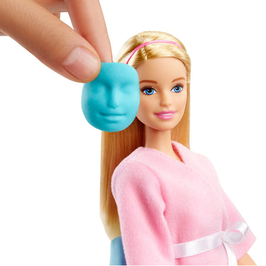 Barbie face mask spa day speelset pop