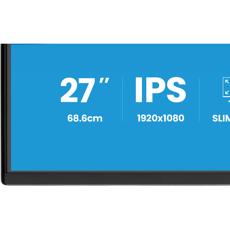Load image into Gallery viewer, Iiyama prolite xb2792hsu-b1 27 monitor (zwart (mat), hdmi, displayport, 2x usb-a, usb-b, 120 hz)
