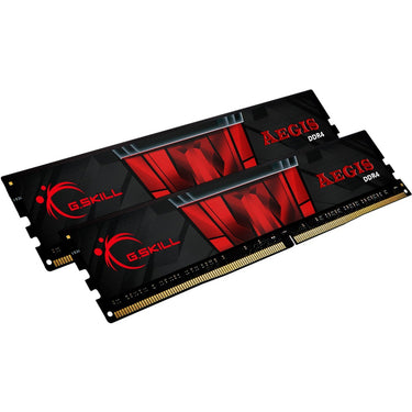 G.skill aegis 16 gb ddr4-3200 (2x 8 gb) werkgeheugen (zwart, f4-3200c16d-16gis, xmp 2.0)