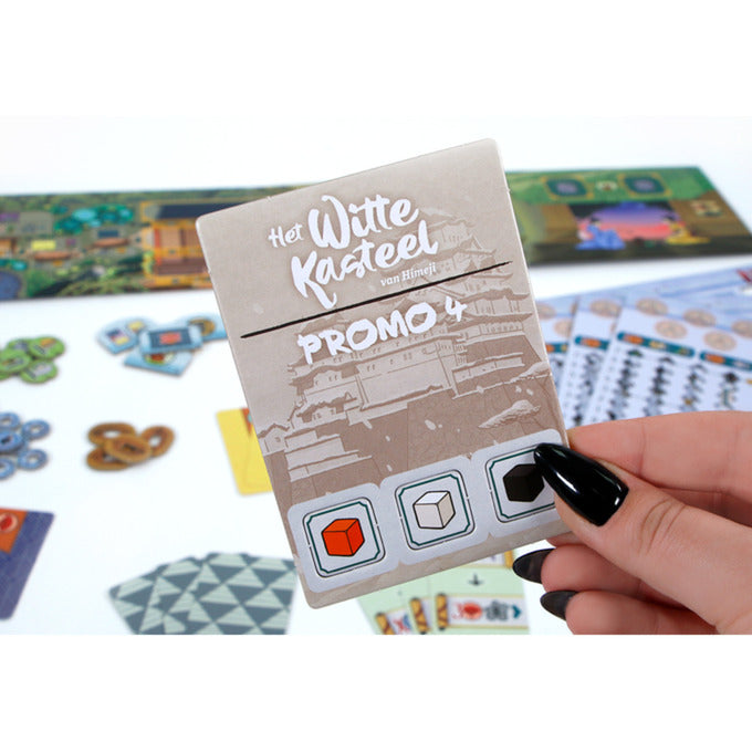 Load image into Gallery viewer, 999games 999 games het witte kasteel van himeji: matcha uitbreiding bordspel (uitbreiding, nederlands, 1 - 4 spelers, 80 minuten, vanaf 12 jaar)
