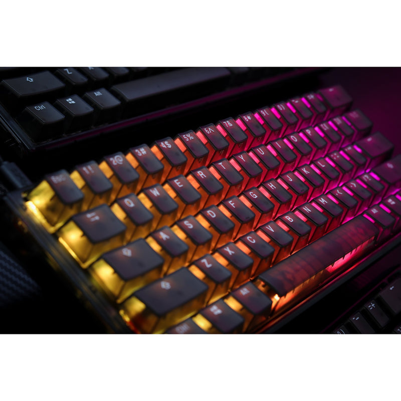 Load image into Gallery viewer, Ducky one 3 mini aura, toetsenbord (zwart, us lay-out, cherry mx brown, 60%, abs double shot, hot swap)
