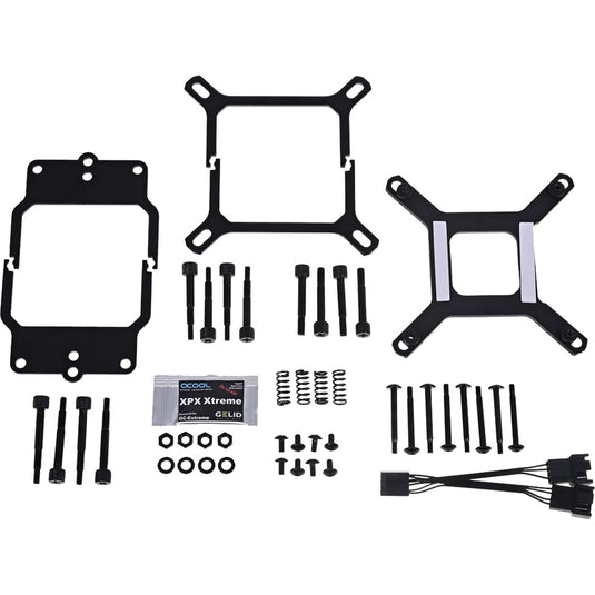 Alphacool eisbaer 360 waterkoeling (zwart, 4-pins pwm fan-connector)