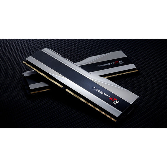G.skill trident z5 rgb 32 gb ddr5-6400 (2x 16 gb) werkgeheugen (zilver, f5-6400j3239g16gx2-tz5rs, xmp 3.0)