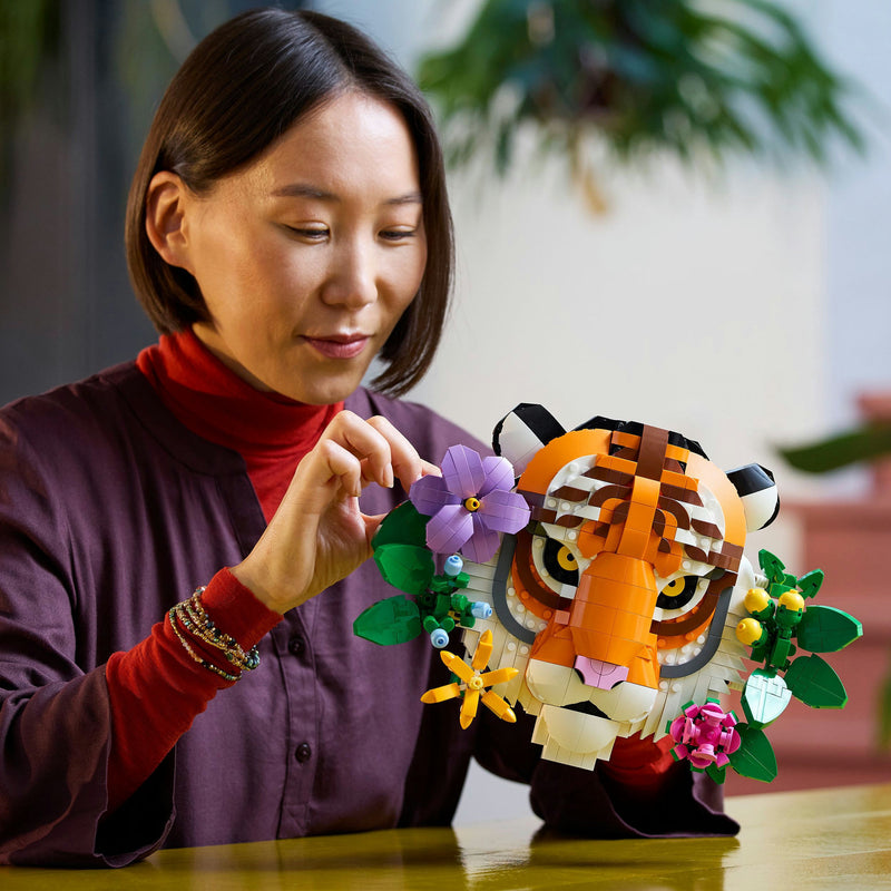 Load image into Gallery viewer, Lego art - de faunacollectie – tijger constructiespeelgoed (31217)
