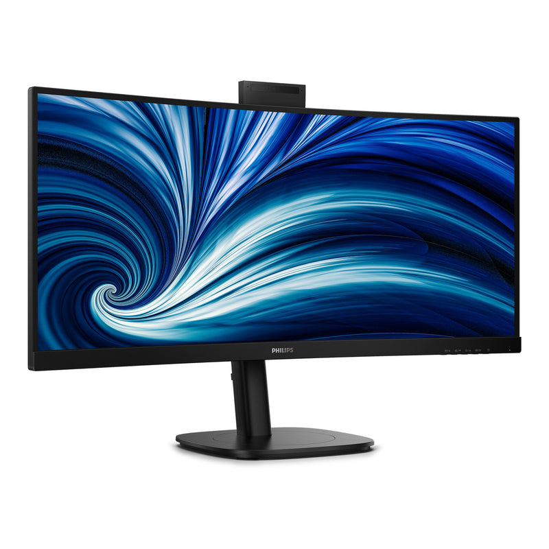 Load image into Gallery viewer, Philips 34b2u3600ch 34 curved ultrawide monitor (zwart, 2x hdmi, displayport, 3x usb-a, usb-b, usb-c, rj-45)
