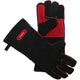 Kamado joe leather gloves handschoen (zwart rood)