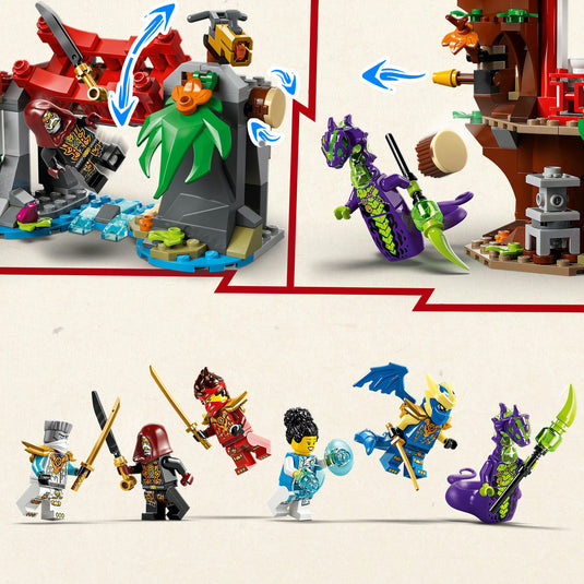 Lego ninjago - ninjavoertuigen bij de boomhut constructiespeelgoed (71857)