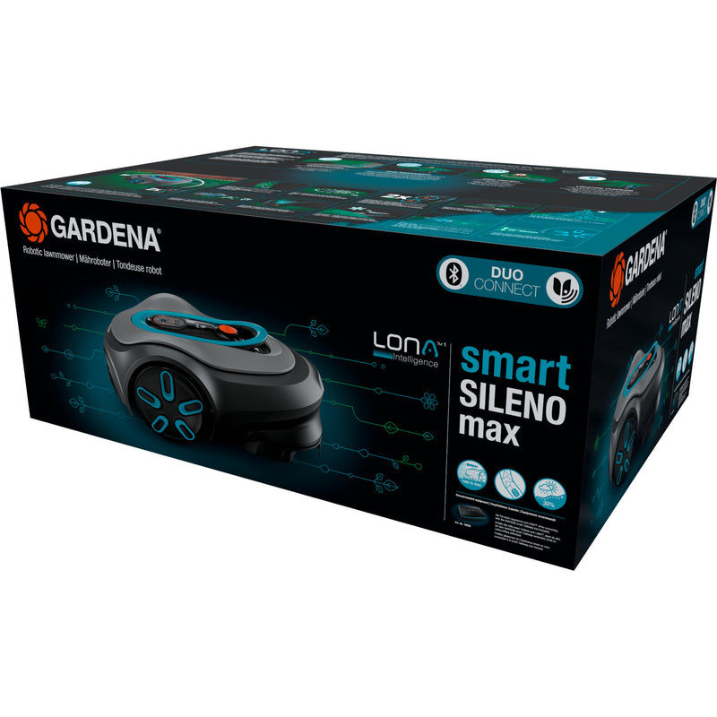 Load image into Gallery viewer, Gardena robotmaaier sileno max 1200 m² (zwart, laadstation inbegrepen)
