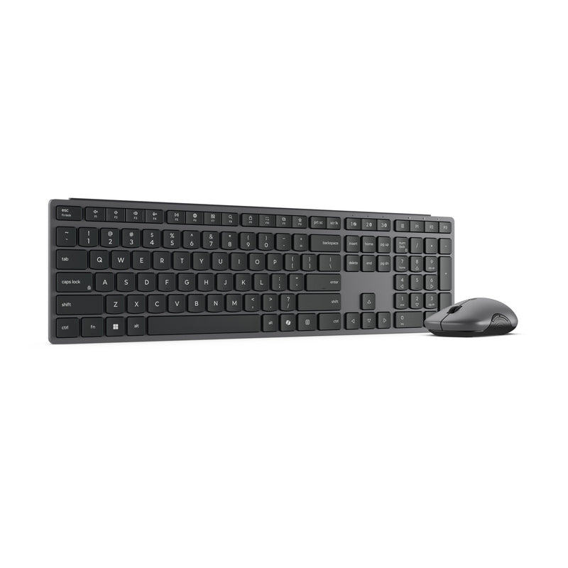Load image into Gallery viewer, Lenovo 700 modern multi-device wireless combo desktopset (grijs, us lay-out (qwerty), 100%, 4000 dpi, 2.4 ghz, bt 5.3, usb-a)
