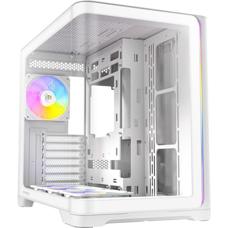 Load image into Gallery viewer, Antec c5 curve argb midi tower behuizing (wit | 2x usb-a | 1x usb-c | tempered glass)
