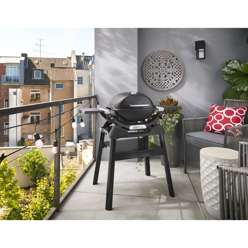Load image into Gallery viewer, Weber compact stand voor q n-serie vanaf 2025 grillonderstel (zwart)

