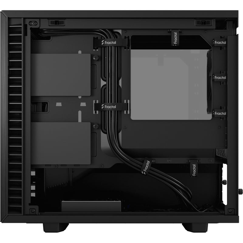 Afbeelding laden in galerijviewer, Fractal design define 7 nano black tg light tint midi tower behuizing (zwart | 4x usb-a | 1x usb-c | window)
