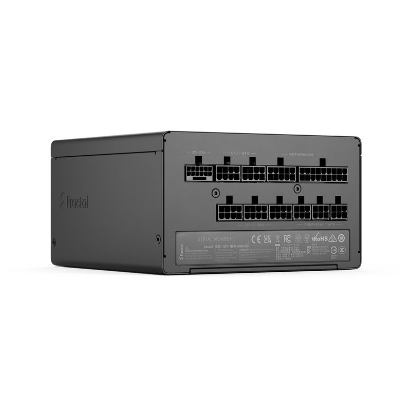 Afbeelding laden in galerijviewer, Fractal design ion gold 3 modulaire 1000 watt voeding (zwart, 1x 12v-2x6, 3x pcie)
