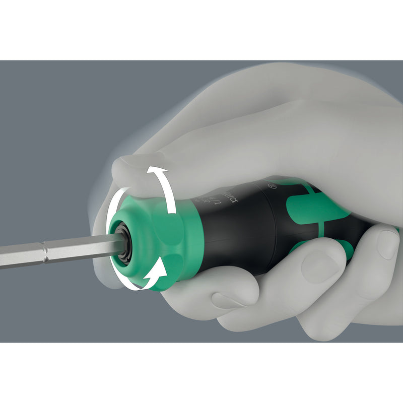 Load image into Gallery viewer, Wera kraftform kompakt 25 ra-r met etui, 6‑delig bitset (zwart groen)
